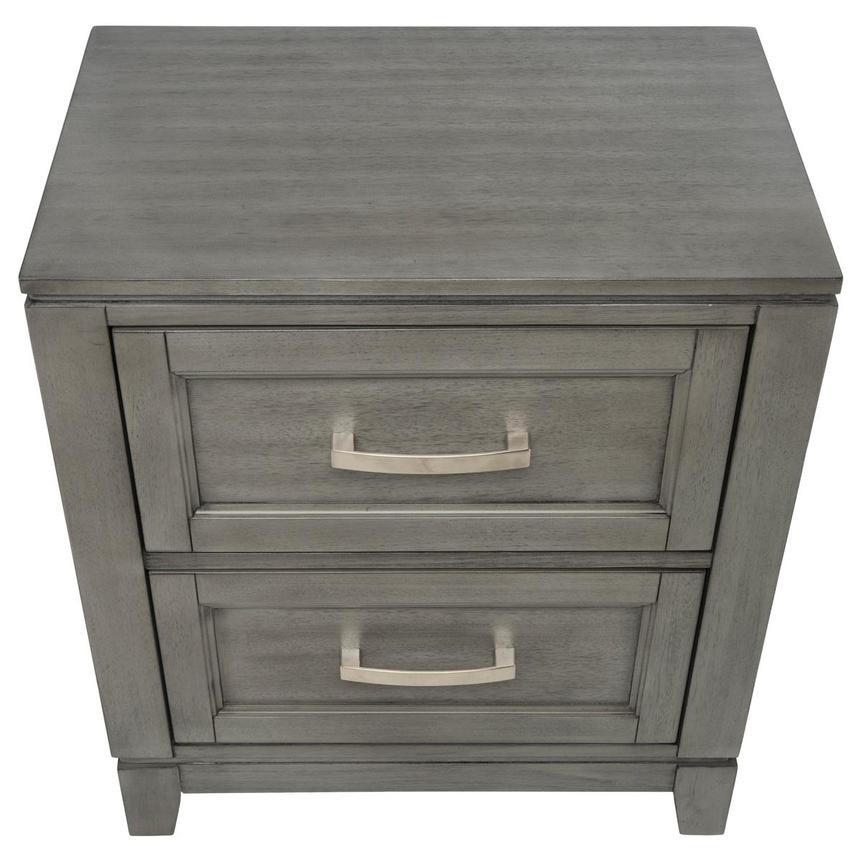 Eason Gray Nightstand  alternate image, 5 of 9 images.