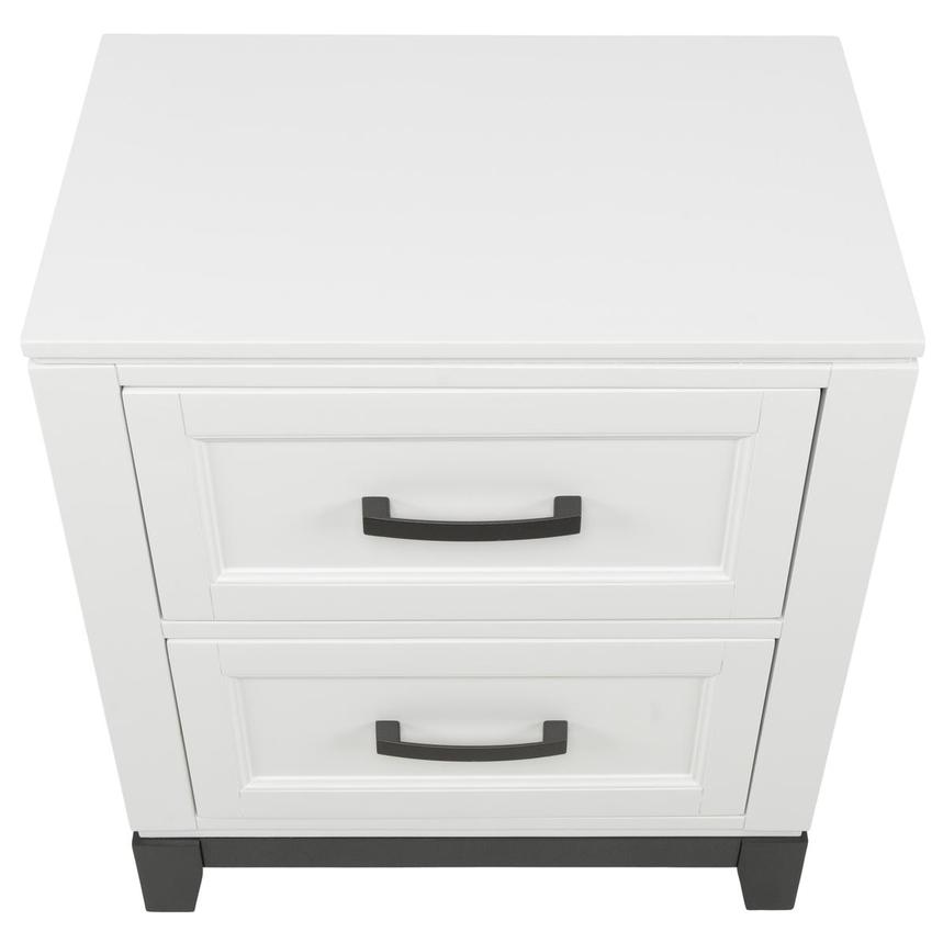 Eason White Nightstand alternate image, 5 of 10 images.