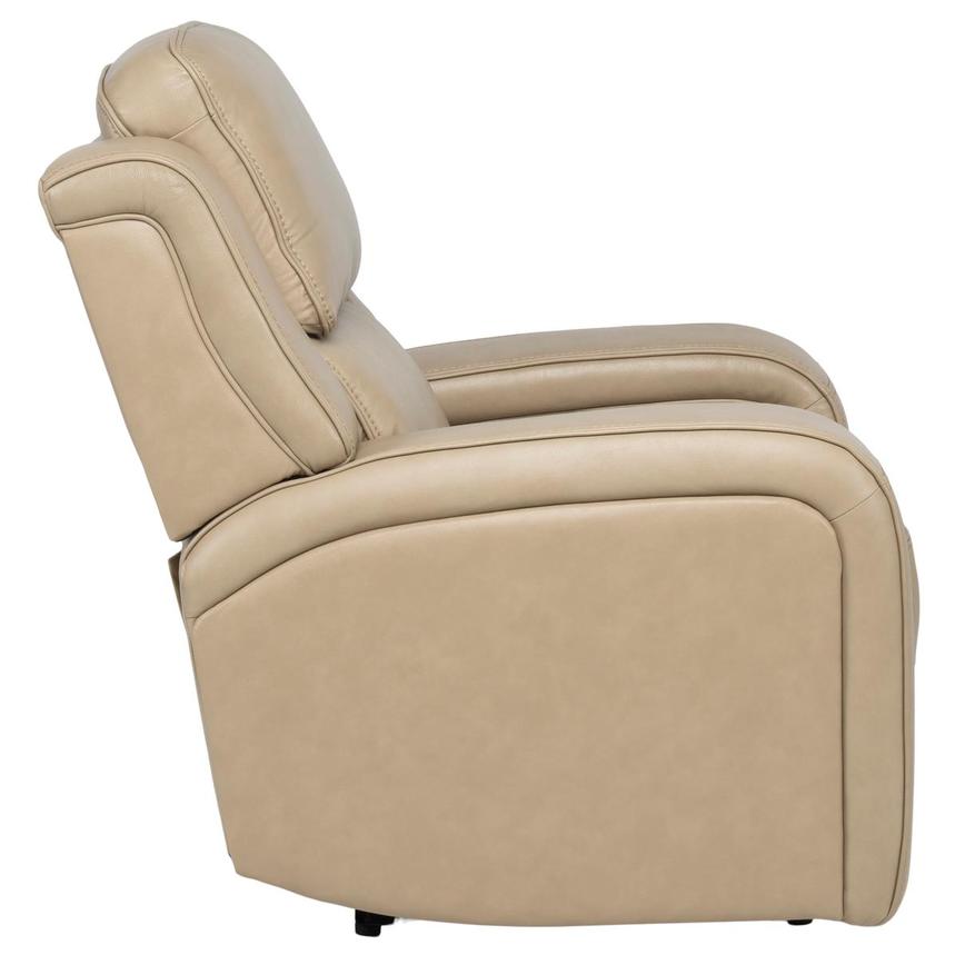 Epic Taupe Leather Power Recliner  alternate image, 5 of 12 images.