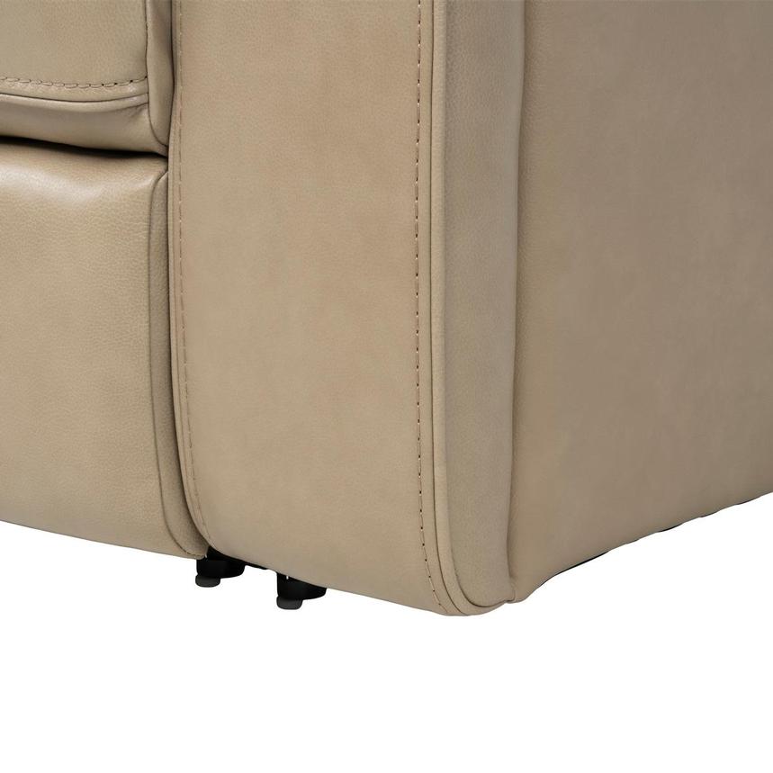 Epic Taupe Leather Power Recliner alternate image, 12 of 12 images.