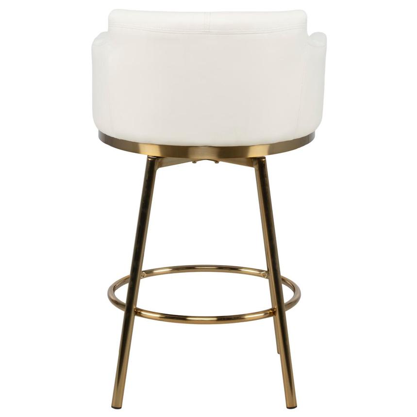 Dusty Gold Swivel Counter Stool  alternate image, 4 of 8 images.