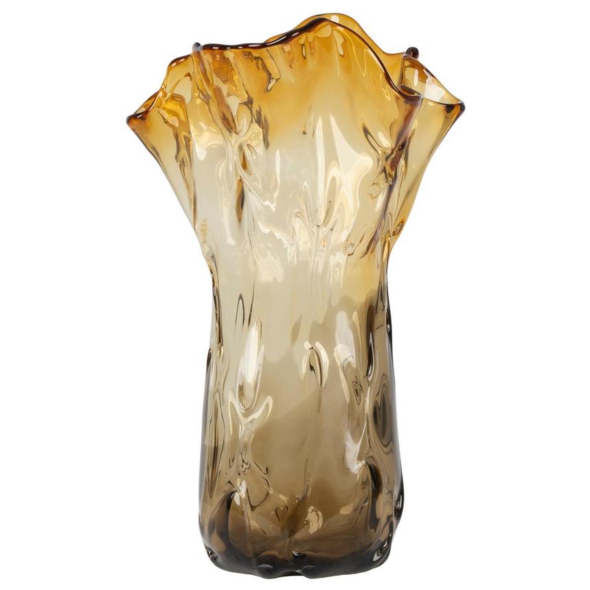 Mahle Brown Glass Vase  alternate image, 3 of 7 images.