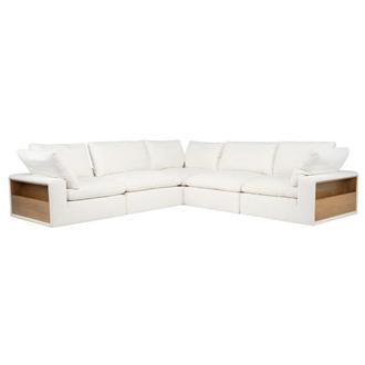 Reeff Corner Sofa with 5PCS/2 Armless Chairs