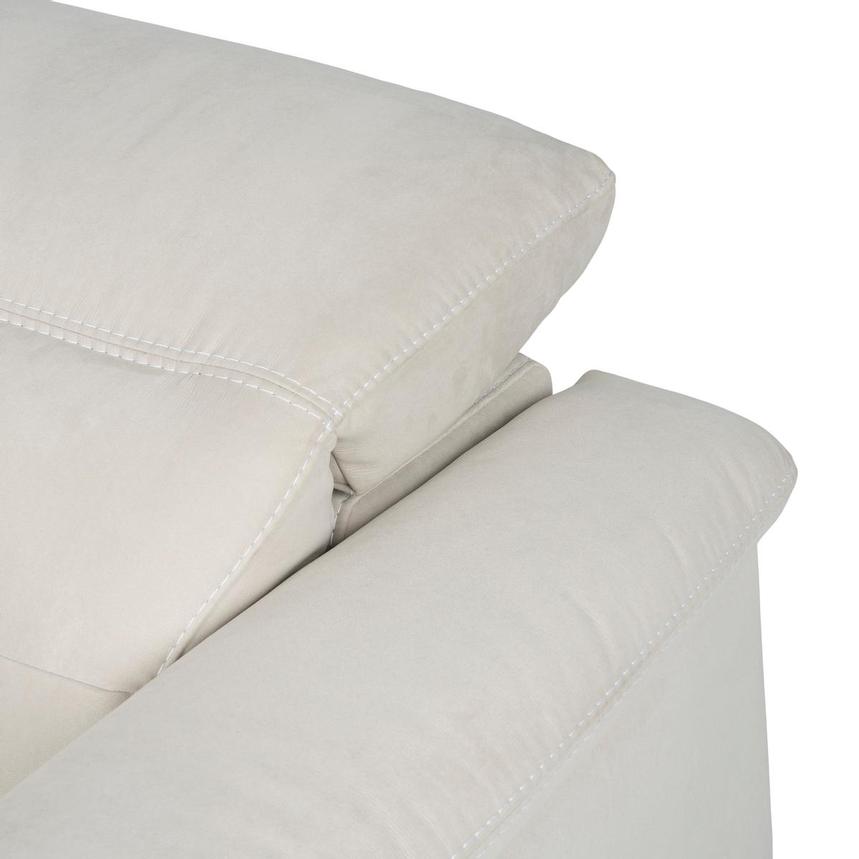 Claribel II Ivory Power Reclining Sectional with 5PCS/2PWR  alternate image, 6 of 10 images.
