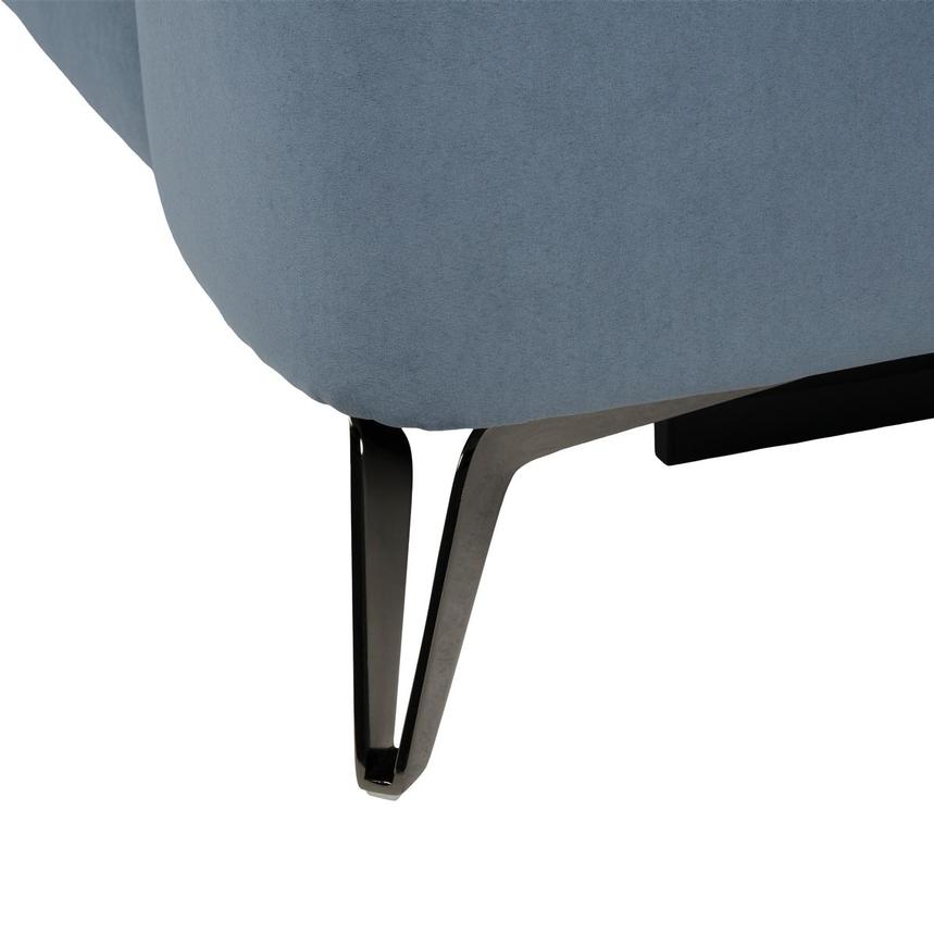 Claribel II Light Blue Power Reclining Sectional with 5PCS/3PWR  alternate image, 9 of 10 images.
