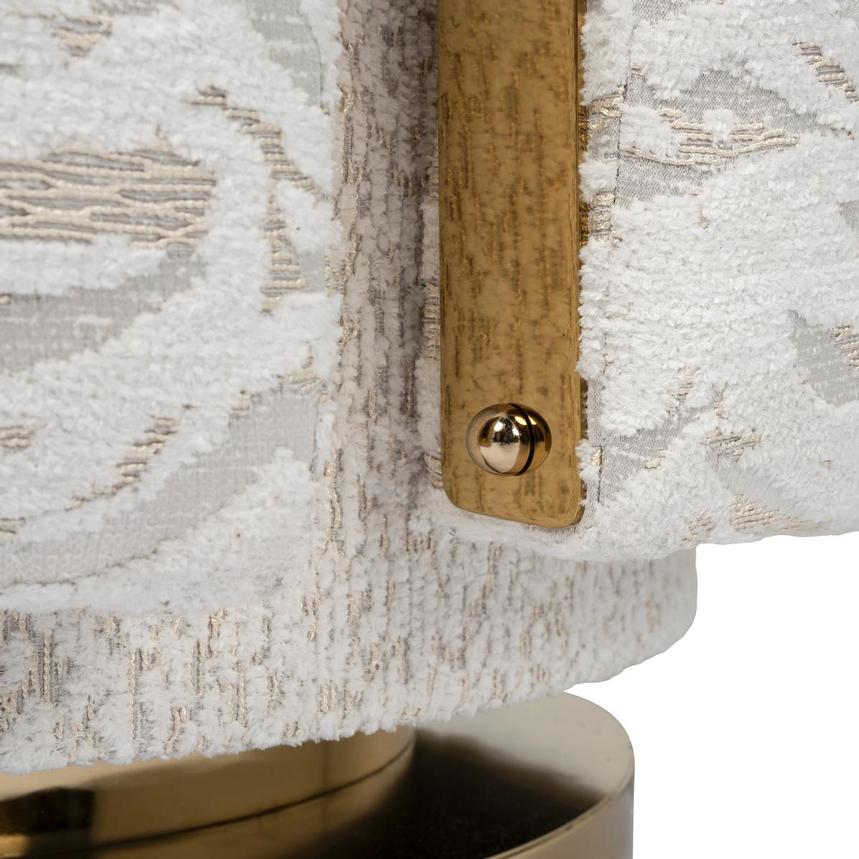 Savannah Gold Swivel Accent Chair  alternate image, 12 of 13 images.