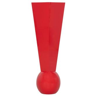 Exclamation Red Vase
