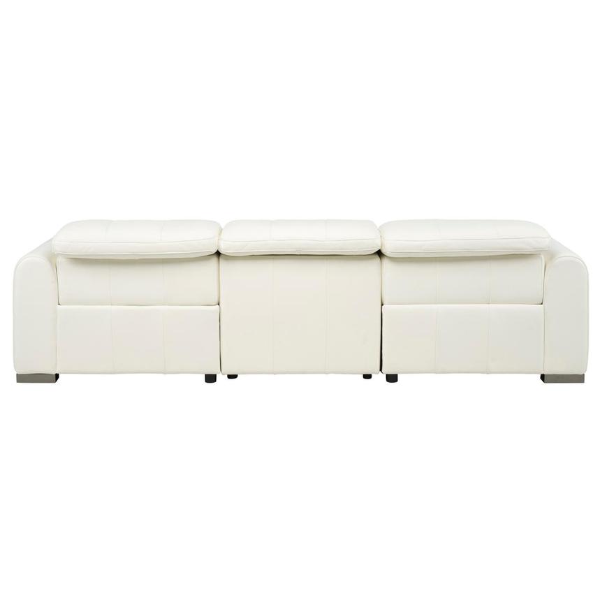 Dolomite White 2.0 2PWR Oversized Leather Sofa  alternate image, 6 of 10 images.