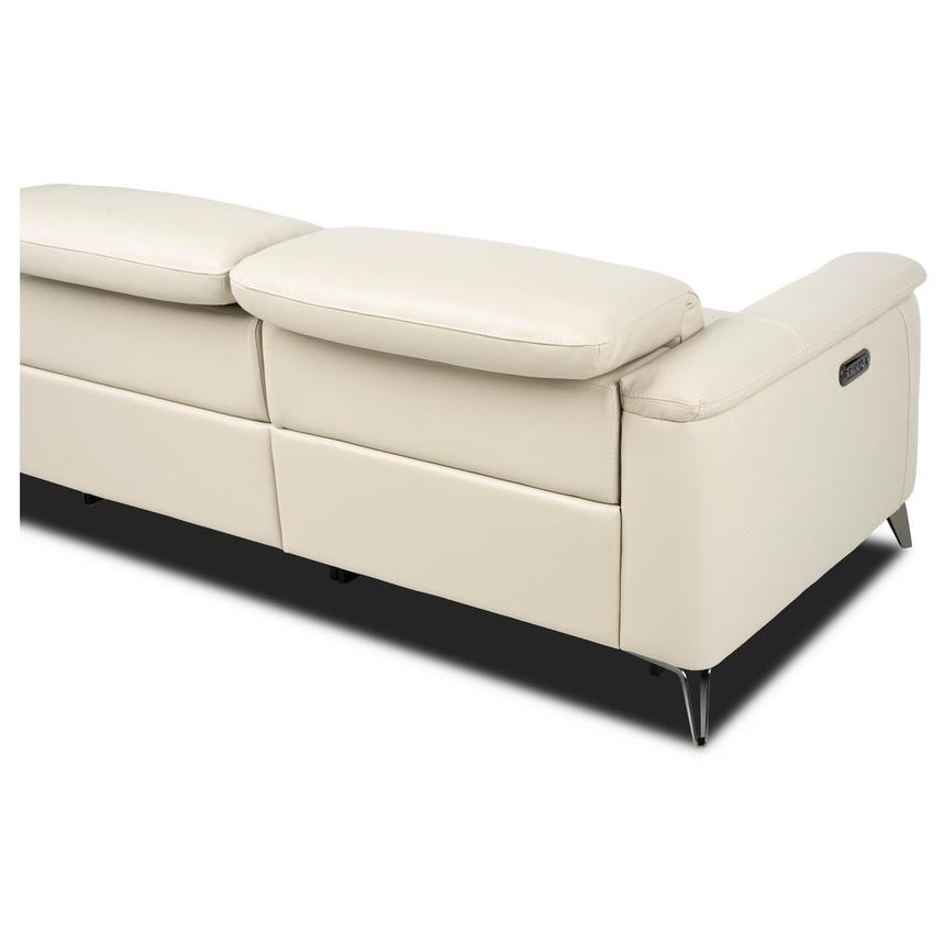 Anabel Cream 2.0 Leather Power Reclining Sectional with 5PCS/2PWR  alternate image, 4 of 4 images.