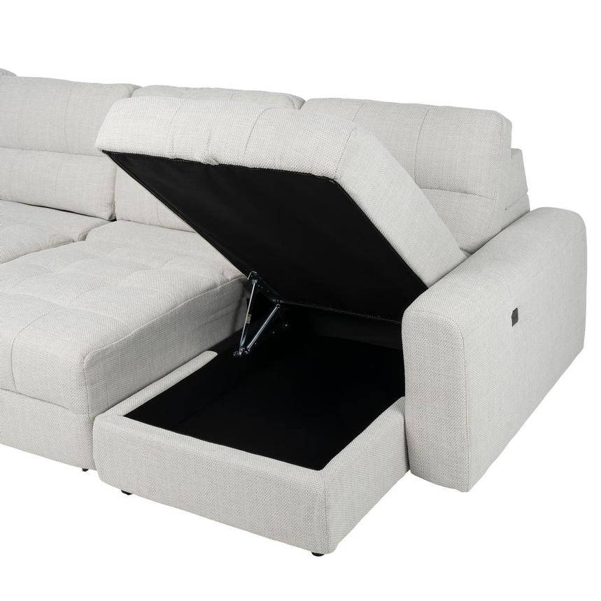 Depot Sliding Sectional w/Right Chaise with 7PCS/2PWR  alternate image, 9 of 14 images.