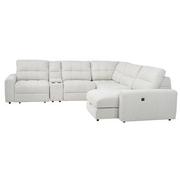 Depot Sliding Sectional w/Right Chaise with 6PCS/2PWR  alternate image, 3 of 14 images.