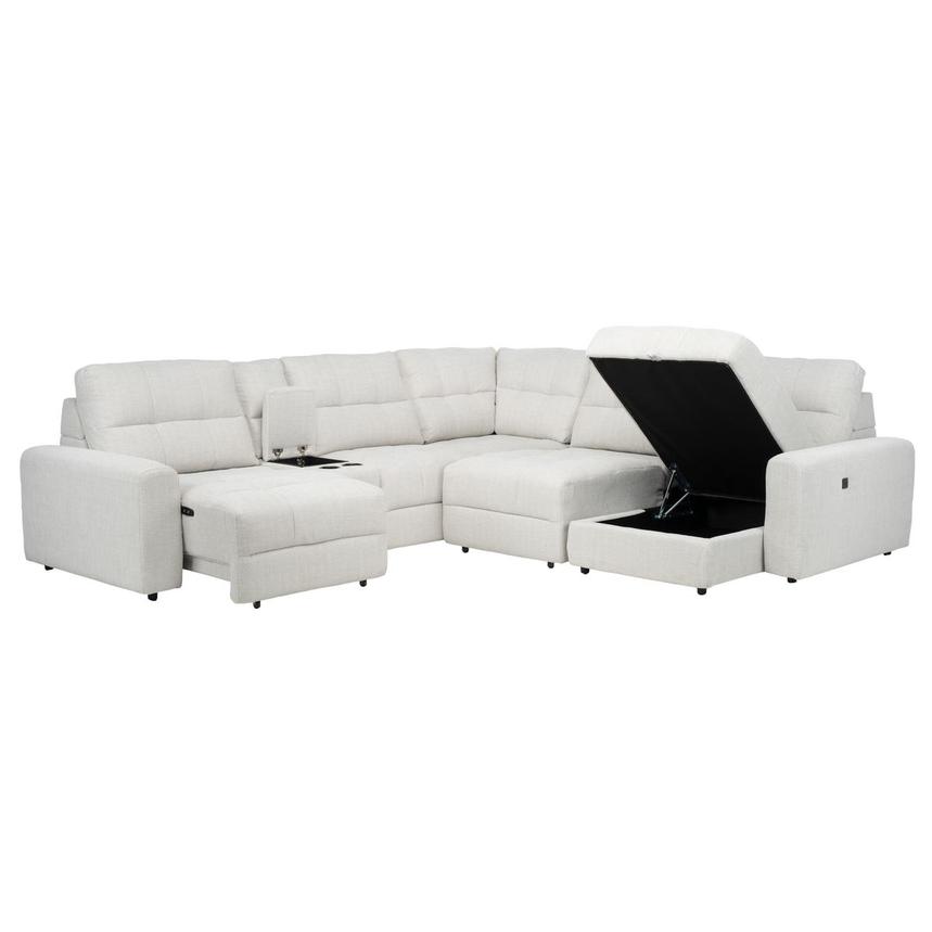 Depot Sliding Sectional w/Right Chaise with 6PCS/2PWR  alternate image, 2 of 14 images.