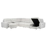 Depot Sliding Sectional w/Right Chaise with 7PCS/2PWR  alternate image, 2 of 14 images.