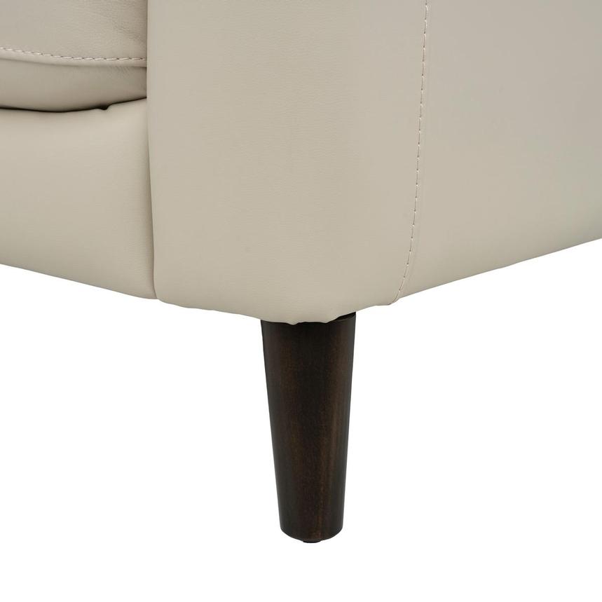 Bali Cream Leather Arm Chair  alternate image, 7 of 7 images.
