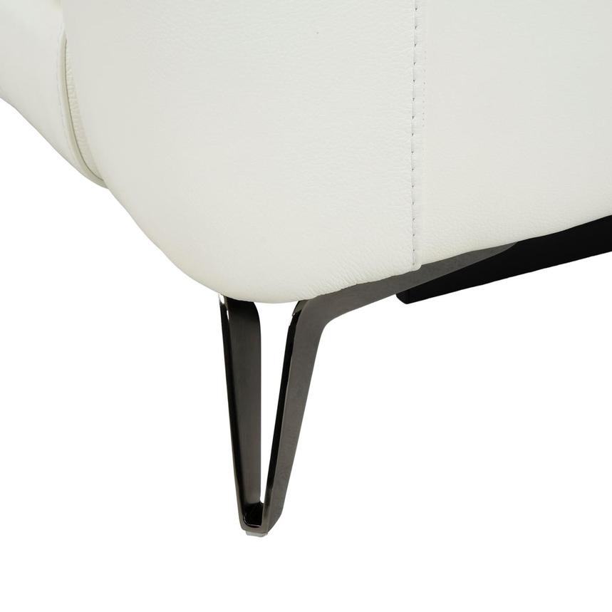 Anabel White 2.0 Leather Power Reclining Sectional with 5PCS/2PWR  alternate image, 9 of 10 images.