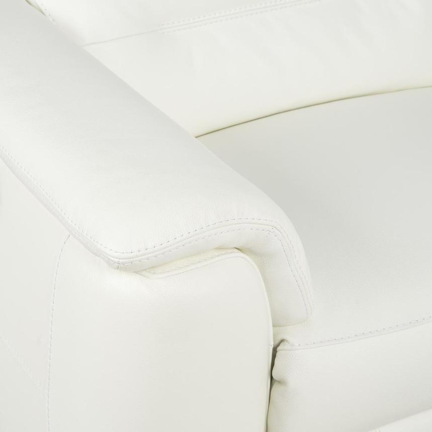 Anabel White 2.0 Leather Power Reclining Sectional with 6PCS/3PWR  alternate image, 8 of 12 images.