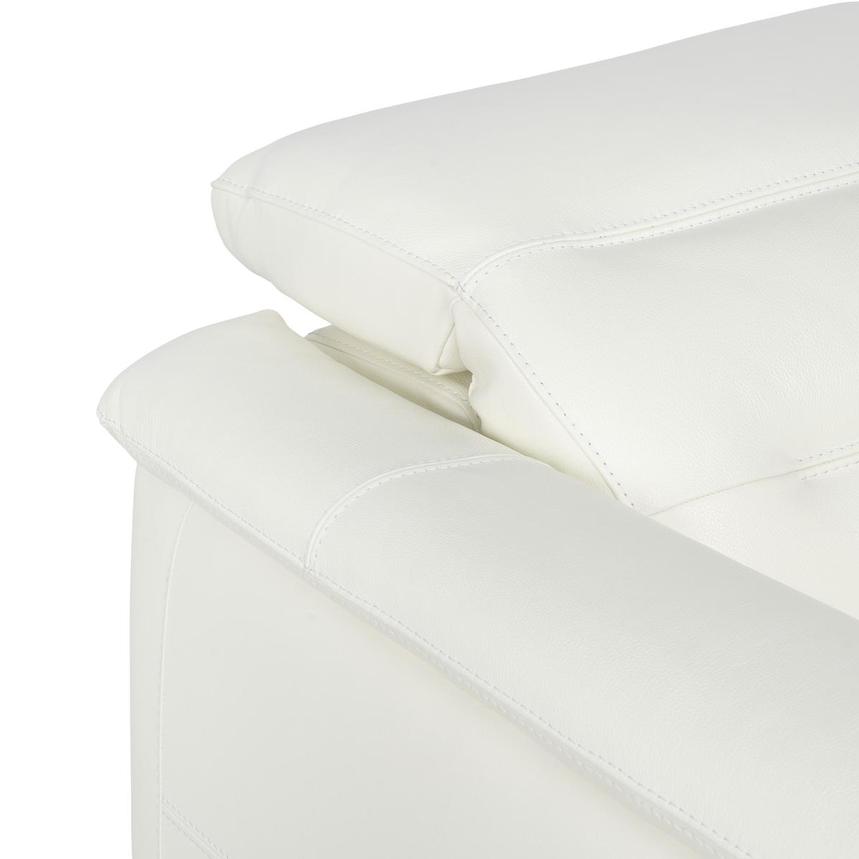 Anabel White 2.0 Leather Power Recliner alternate image, 8 of 11 images.