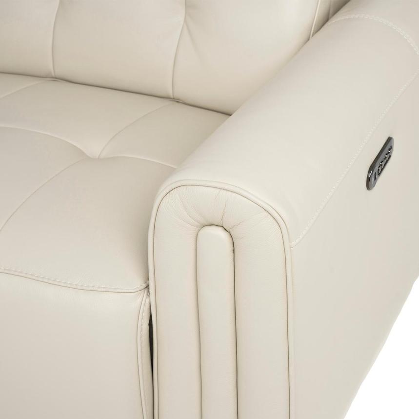 Dolomite Cream 2.0 3PWR Oversized Leather Sofa  alternate image, 9 of 12 images.