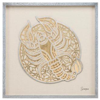 Scorpio Zodiac Shadow Box