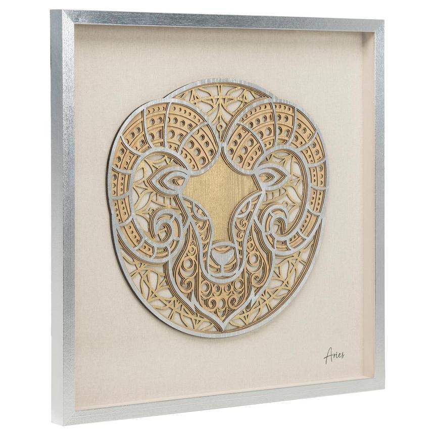 Aries Zodiac Shadow Box alternate image, 3 of 7 images.