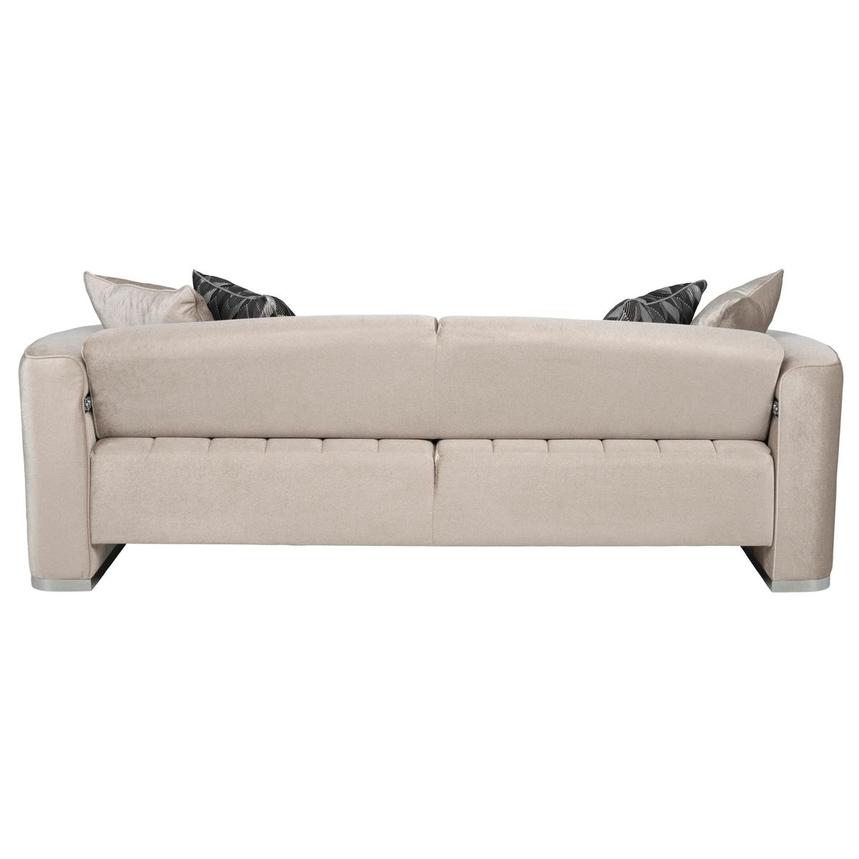 Adana Taupe Futon Sofa  alternate image, 7 of 11 images.