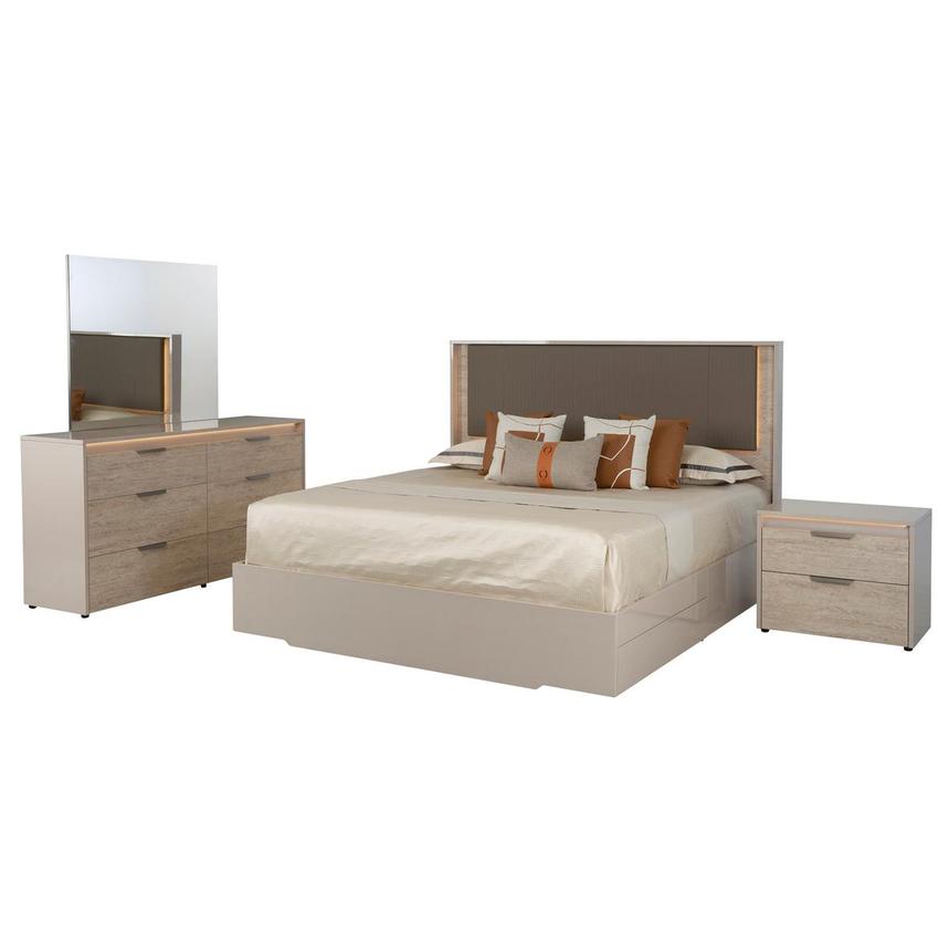 Lulia 4-Piece Queen Bedroom Set  main image, 1 of 5 images.