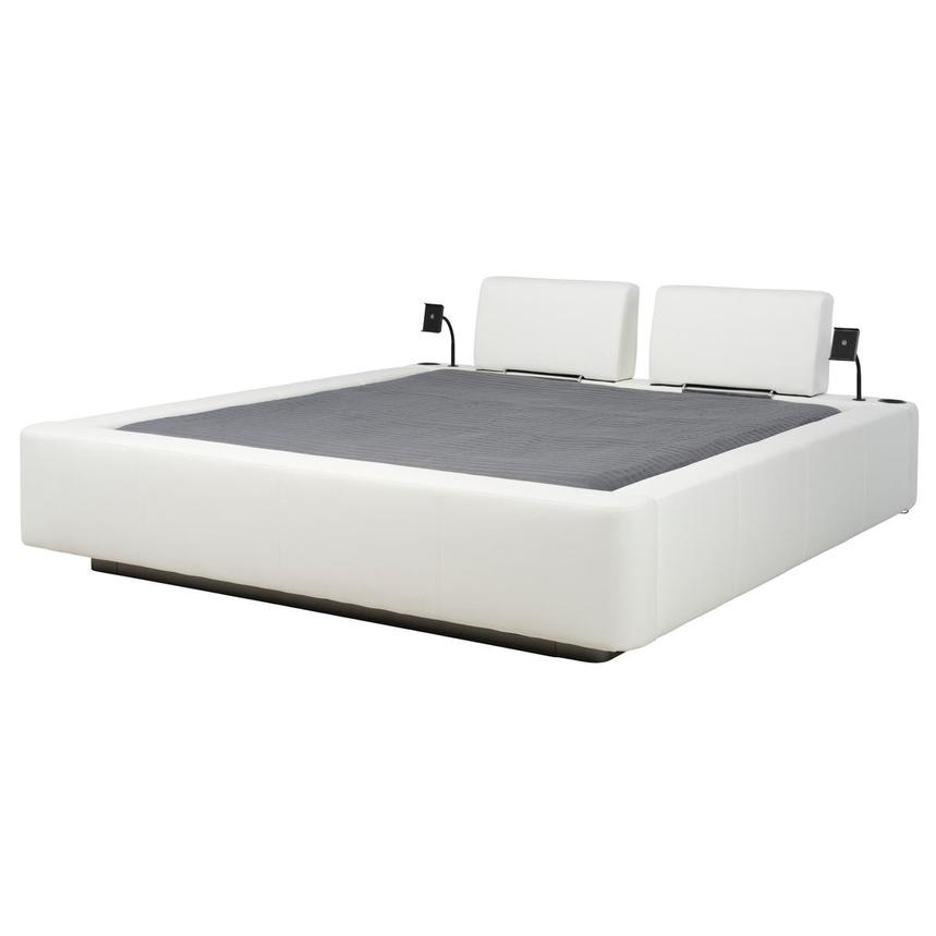 Cassie Party White King Platform Bed  alternate image, 3 of 11 images.