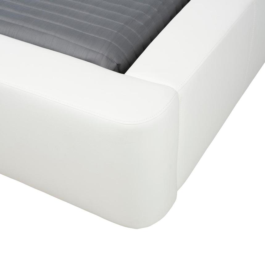 Cassie White King Platform Bed  alternate image, 9 of 11 images.