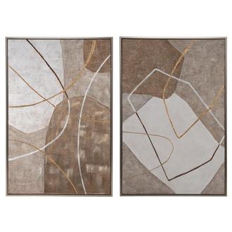 Balanced Simplicity Canvas Wall Art Set of 2