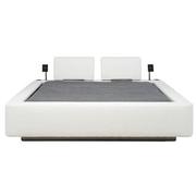 Cassie White King Platform Bed  alternate image, 2 of 11 images.