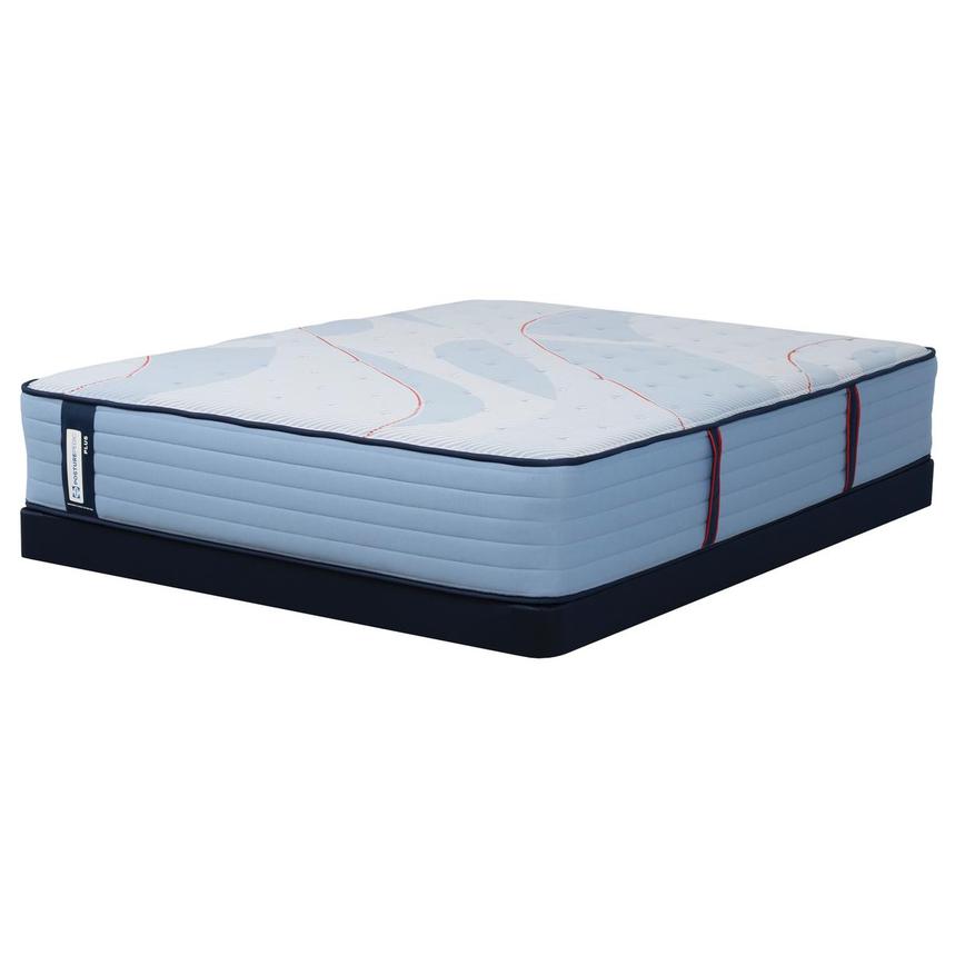 Plus Plainfield Uf Full Mattress w/Low Foundation by Sealy Posturepedic Plus