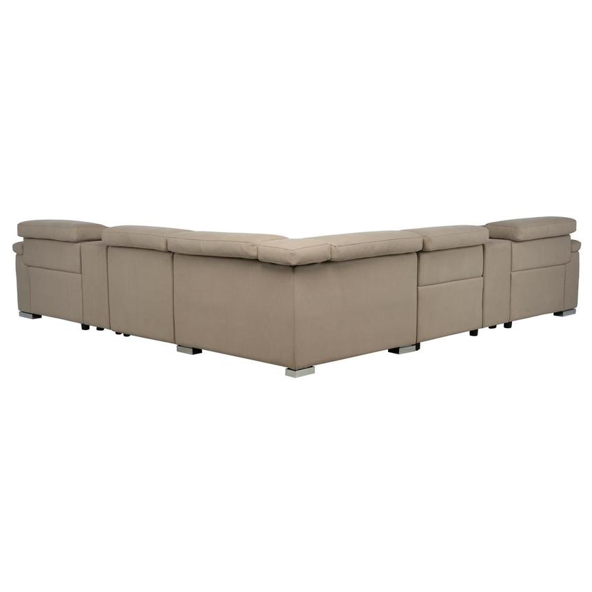 Karly Beige Power Reclining Sectional with 7PCS/3PWR  alternate image, 4 of 12 images.