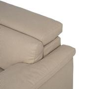 Karly Beige Power Reclining Sectional with 4PCS/2PWR  alternate image, 5 of 9 images.
