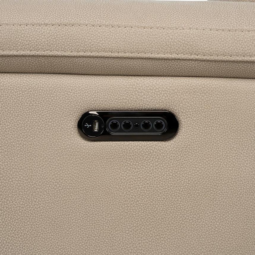 Karly Beige Power Reclining Sectional with 6PCS/3PWR  alternate image, 12 of 12 images.