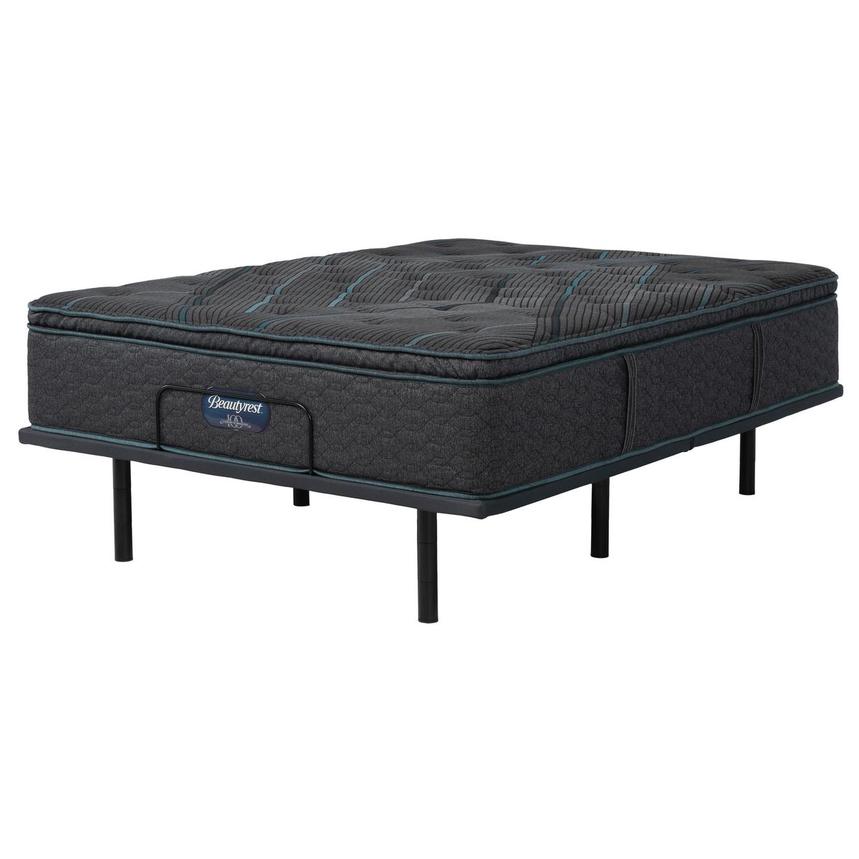 Level Two Plush King Mattress w/Baselogic Silver Powered Base by Serta and Beautyrest
