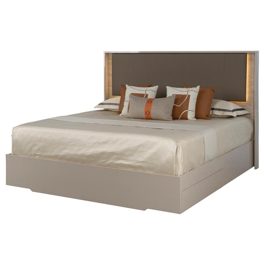 Lulia 4-Piece King Bedroom Set alternate image, 2 of 5 images.