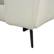 Luke 2.0 White Leather Power Reclining Sectional with 4PCS/2PWR  alternate image, 9 of 10 images.