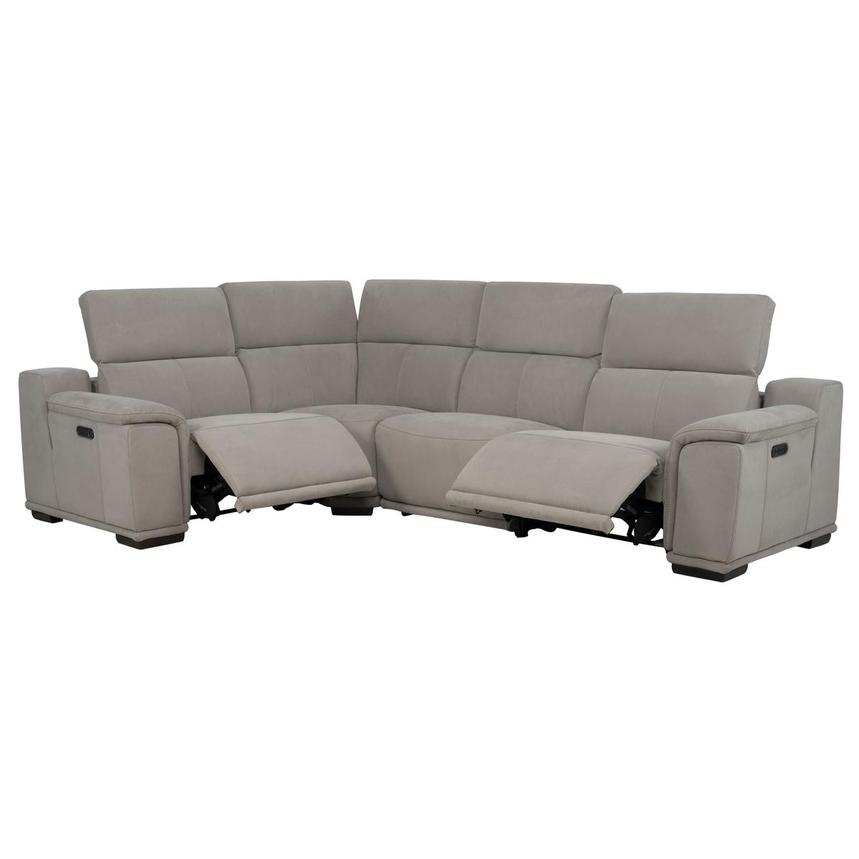 Naivis Power Reclining Sectional with 4PCS/2PWR  alternate image, 2 of 7 images.