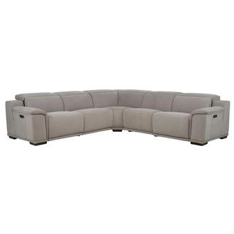 Naivis Power Reclining Sectional with 5PCS/3PWR