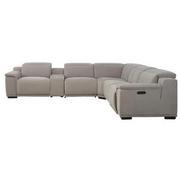 Naivis Power Reclining Sectional with 6PCS/3PWR  alternate image, 3 of 13 images.