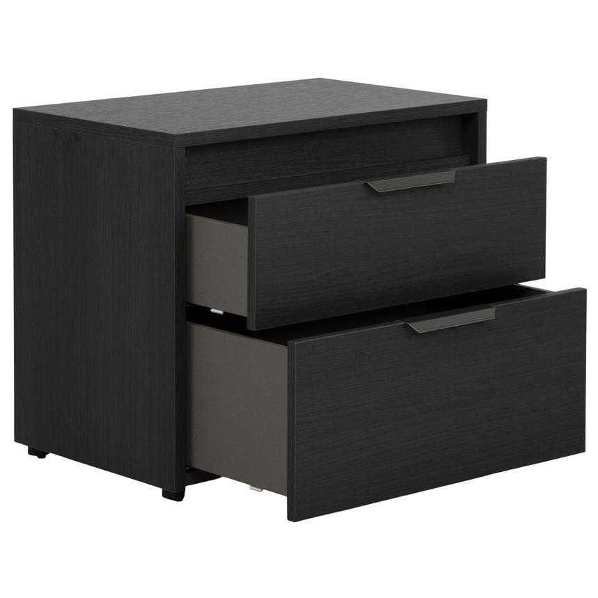Ema Black Nightstand  alternate image, 4 of 10 images.