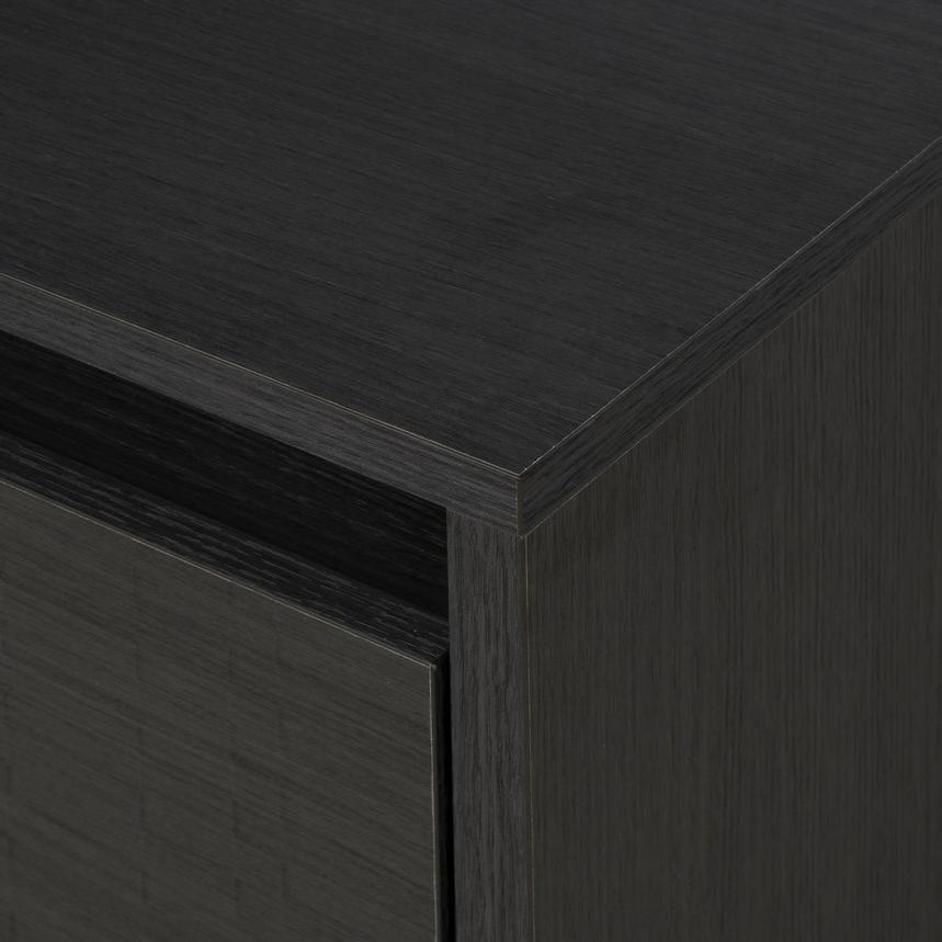 Ema Black Nightstand  alternate image, 9 of 10 images.