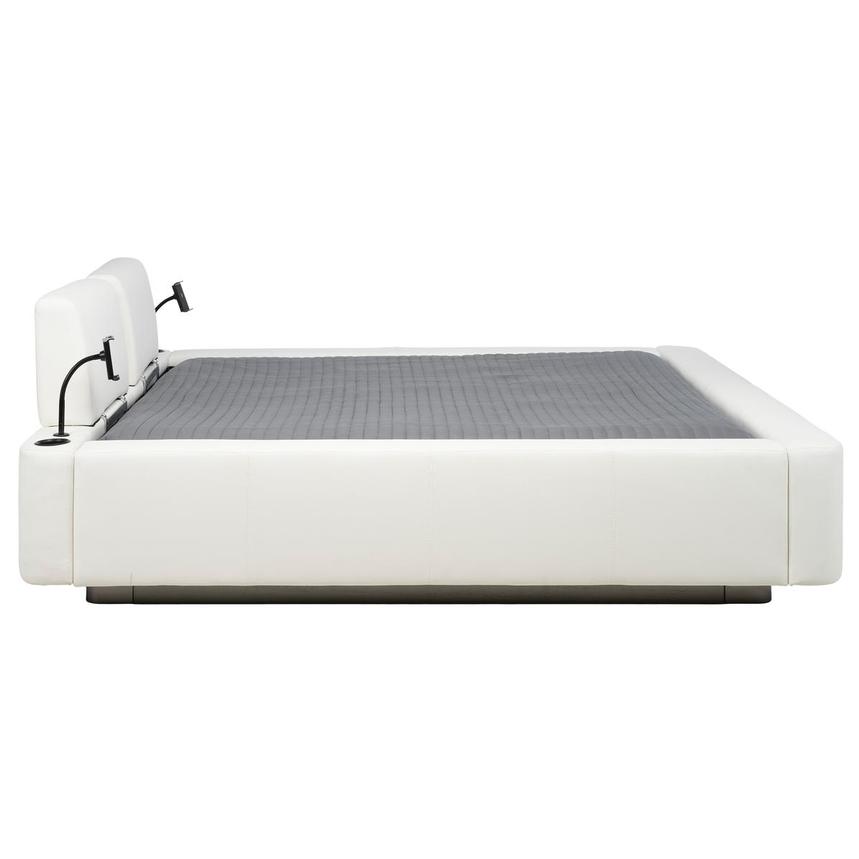 Cassie White Queen Platform Bed  alternate image, 4 of 10 images.