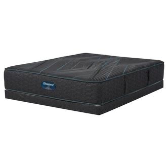 Level Two Hybrid Medium-Firm Queen Mattress w/Low Foundation Beautyrest by Simmons