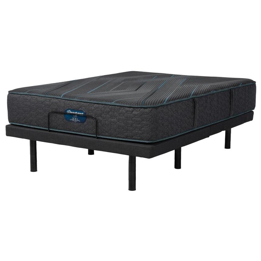 Level Two Hybrid Medium-Firm Queen Mattress w/Motion Renew Powered Base by Serta®