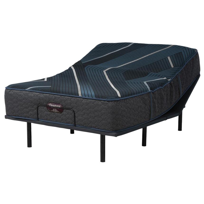 Level Four Firm TT Queen Mattress w/Baselogic Silver Powered Base by Serta and Beautyrest alternate image, 2 of 5 images.