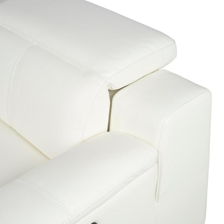 Davis 2.0 White Home Theater Leather Seating with 5PCS/2PWR  alternate image, 8 of 12 images.