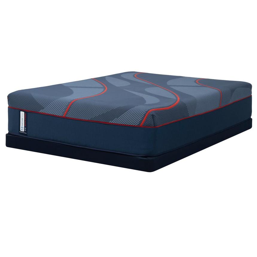 Elite High Point II Hybrid-Soft Twin XL Mattress w/Low Foundation by Sealy Posturepedic