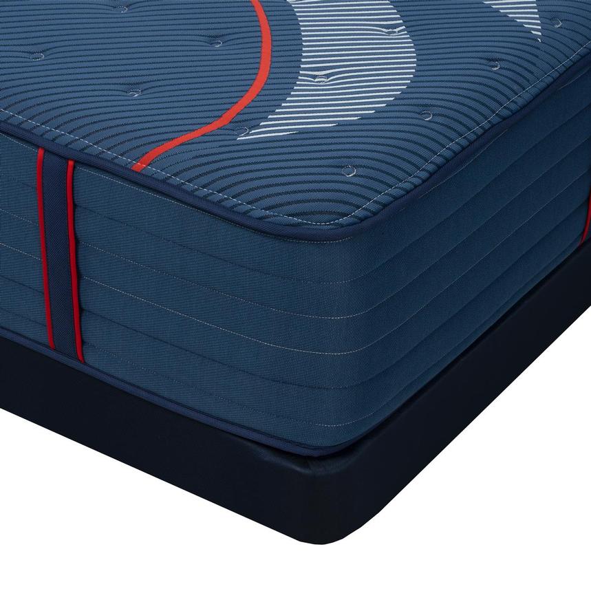 Elite Brenham II Firm Full Mattress w/Low Foundation by Sealy Posturepedic alternate image, 2 of 4 images.