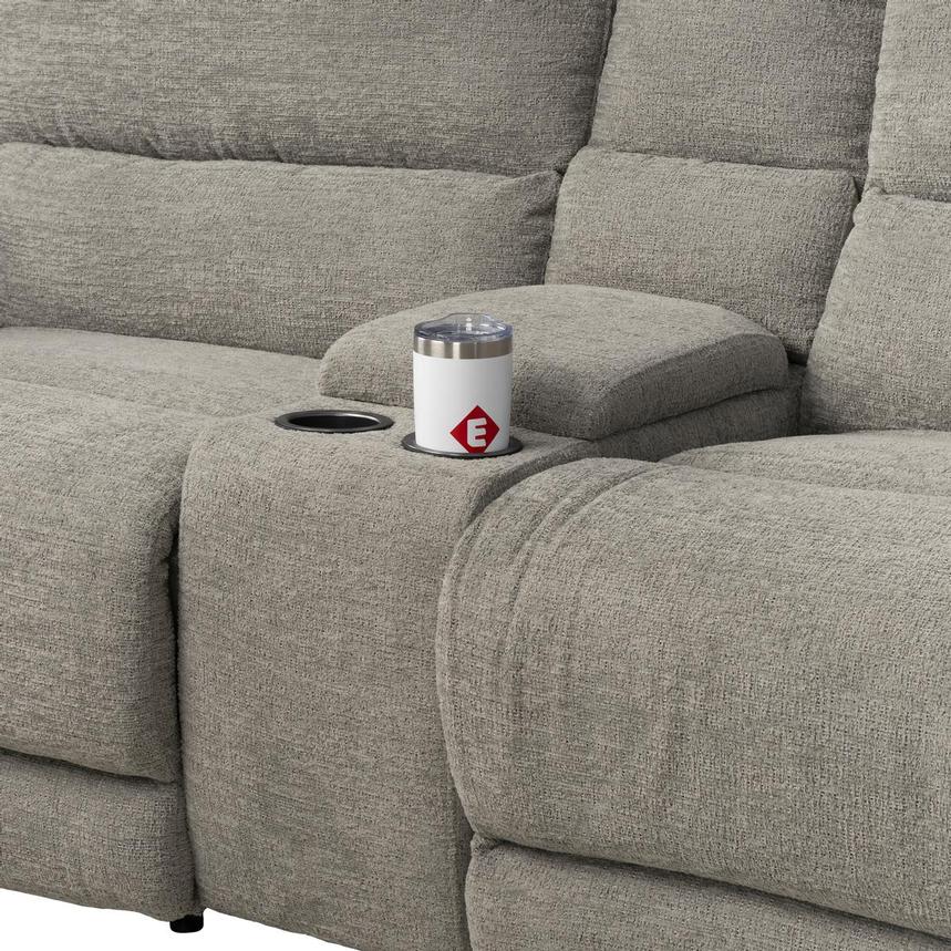 Sahara Power Reclining Sectional with 6PCS/2PWR alternate image, 5 of 11 images.